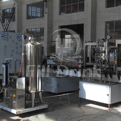 Split Tip Gazlı İçecek Dolum Makinesi SUS304 Monoblok Dolum Makinesi