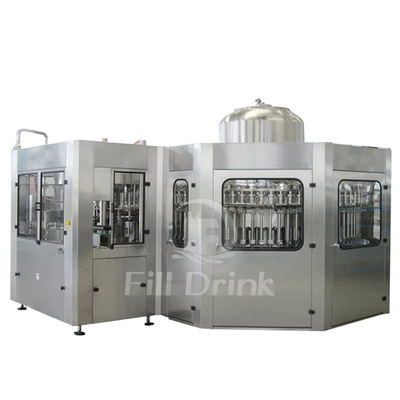 30000BPH Suyu Şişesi Dolum Makinesi Meyve Suyu Şişeleme Makinesi Sodasız İçecek