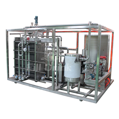 Otomatik Sıcaklık Kontrolü Suyu İşleme Ekipmanları UHT Sterilizatör SUS304
